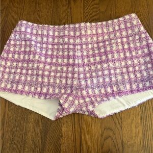 Majorelle women’s purple shorts